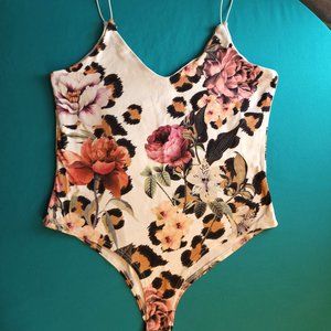 Size L Teddy - Floral and Leopard Print, gaze brand